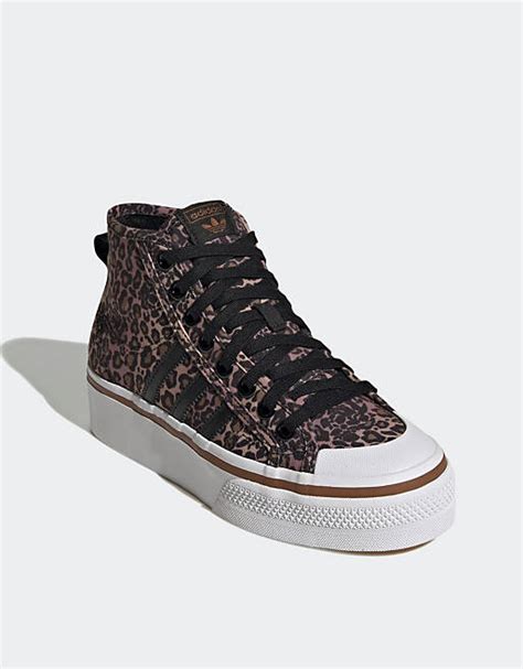 leopard print sneakers adidas kopen nederland|Adidas nizza platform leopard print.